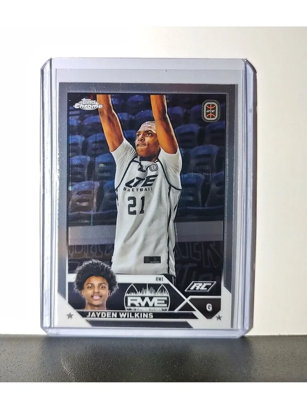 Jayden Wilkins Rookie Card 2023-24 Topps Chrome Overtime #60 RWE